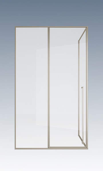 平開門淋浴房LLG505F31-非標\F型\一活